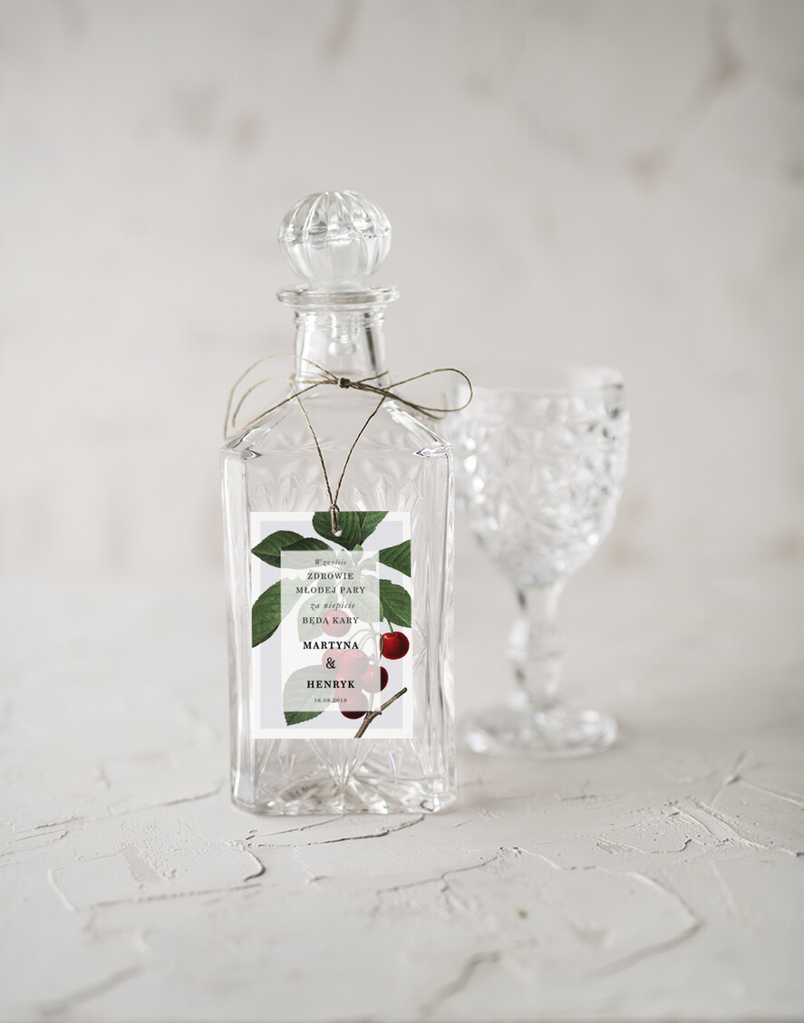 Zawieszki na butelki botaniczne podróżnicze  zawieszki na alkohole weselne, boho dowolny tekst0