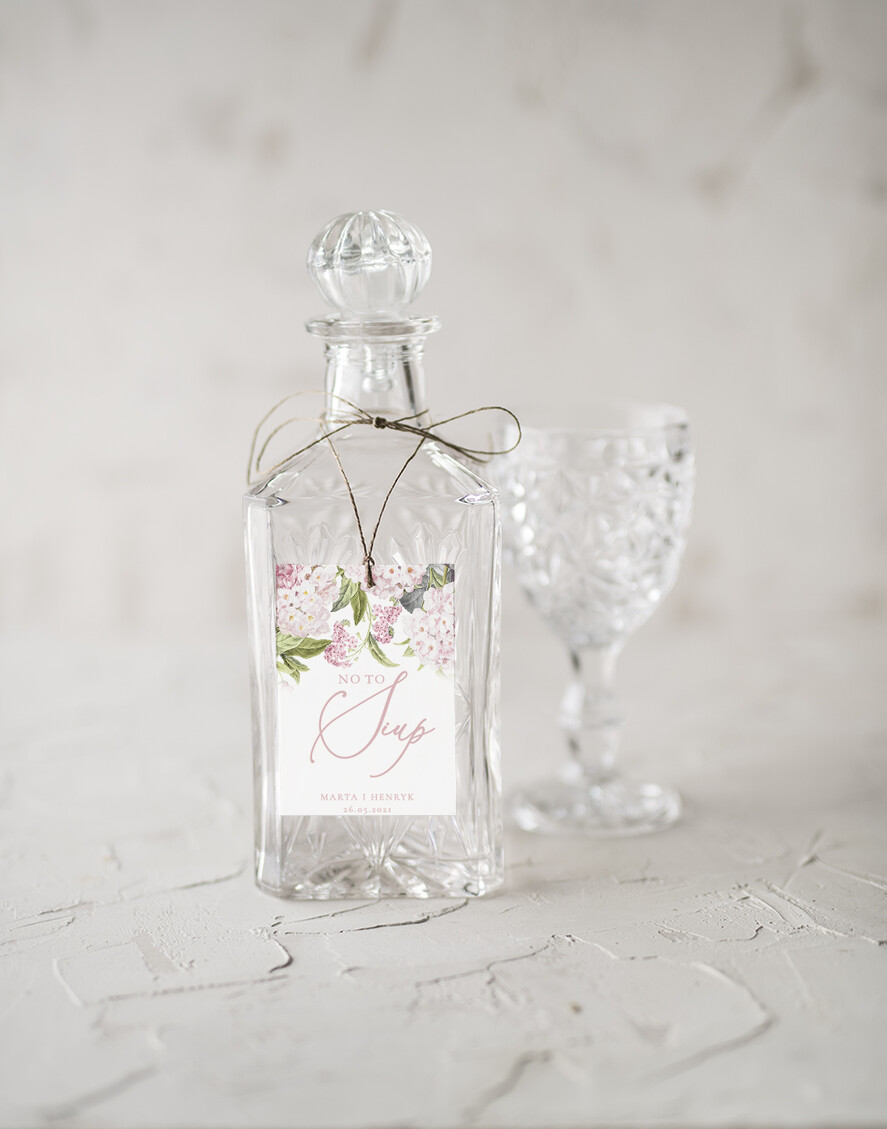 Zawieszki na butelki botaniczne podróżnicze  zawieszki ślubne na butelki, botaniczne z waszą treścią0