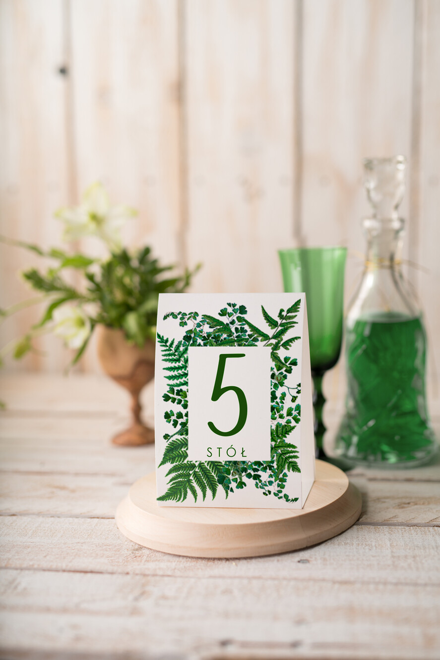 Numery na stół botaniczne podróżnicze  numerki na stół stoły weselne, rusykalne kwiatowe wozry0