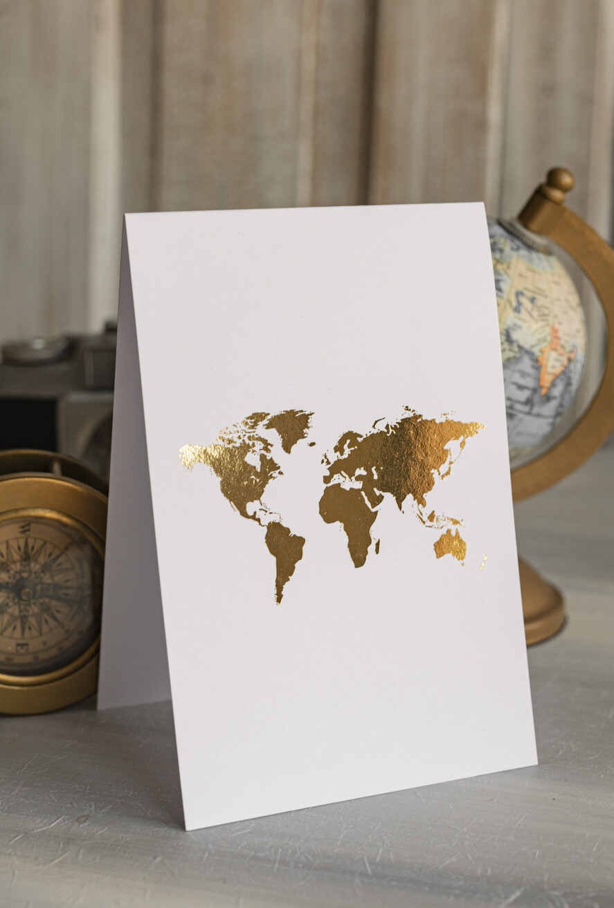 Numery na stół botaniczne podróżnicze  podróżnicze numerki na stół weselny, numeracja stołów weselnych, tematyczne numery na stoły weselne, dekoracje stołów weselnych, złote numery na stół weselny1