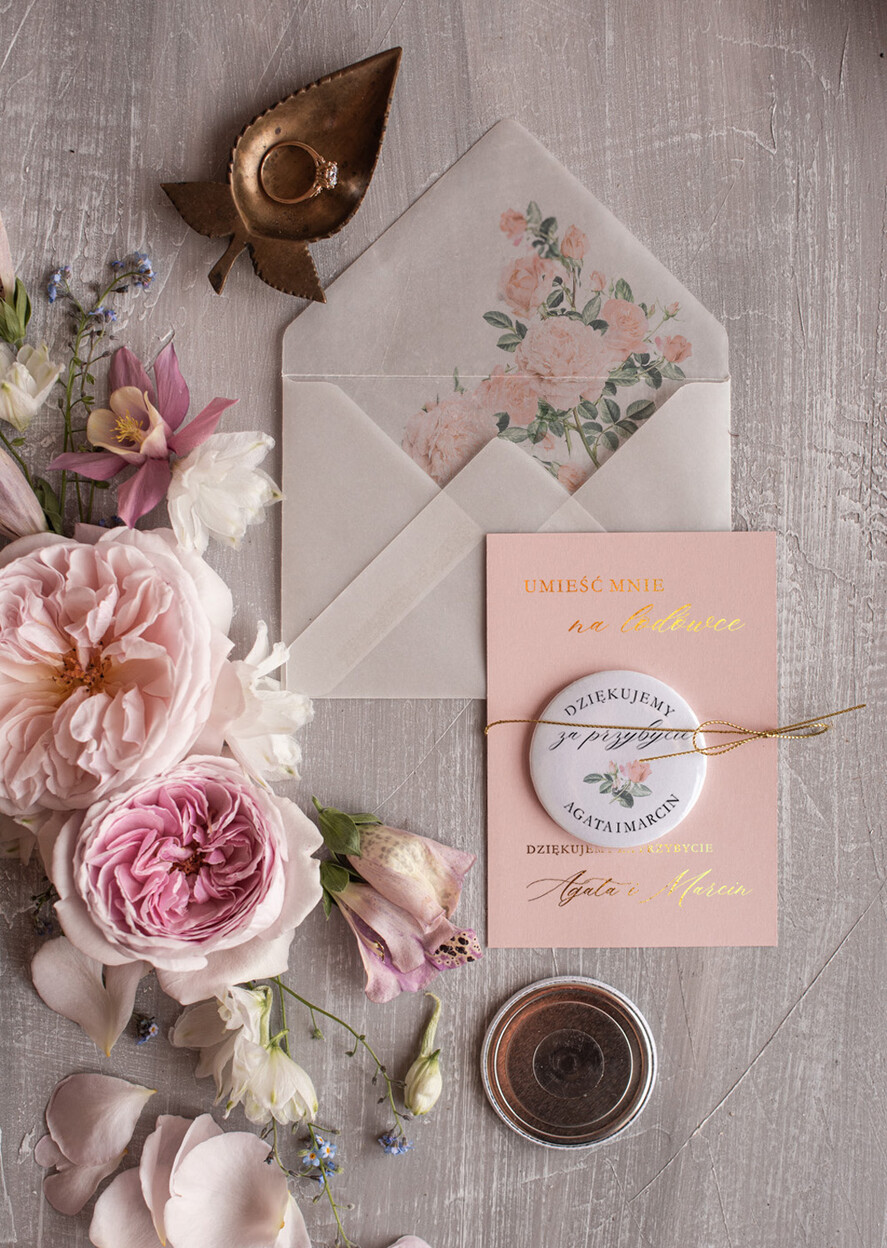 Podziękowania dla Gości Weselnych Magnesy breloki Zdrapki ślubne upominki dla gości weselnych, eleganckie magnesy na lodówkę0