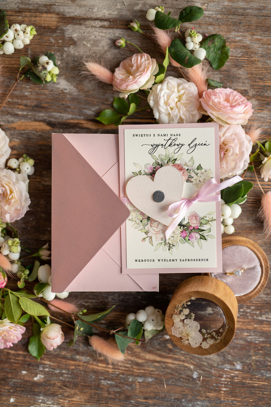 Podziękowania dla Gości Weselnych Magnesy breloki Zdrapki drewniane serce podziękowania dla gości magnesy na lodówkę 2