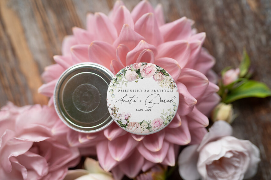 Podziękowania dla Gości Weselnych Magnesy breloki Zdrapki podarunki ślubne dla gości weselnych, piękne magnesy na lodówkę2