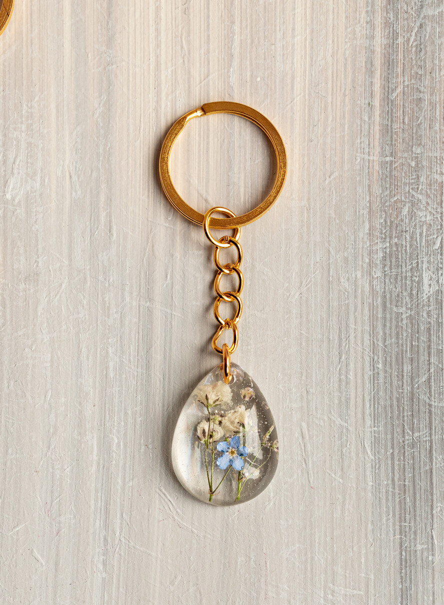 Podziękowania dla Gości Weselnych Magnesy breloki Zdrapki prezent dla gosci na weselu brelok do kluczy z niezapominajką, prezenty dla gości weselnych ręcznie robiony brelok do kluczy niezapominajka zatopiona w żywicy1