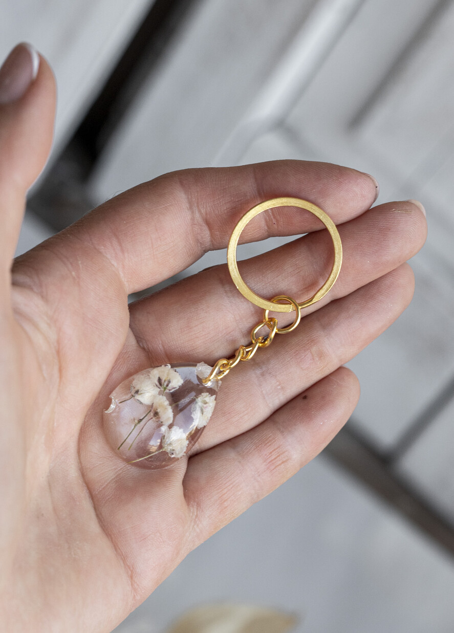 Podziękowania dla Gości Weselnych Magnesy breloki Zdrapki brelok do kluczy z zawieszką z żywicy, ręcznie robiony brelok do kluczy z żywicy, podziękowanie dla gości brelok z zatopionymi kwiatami w żywicy, 7