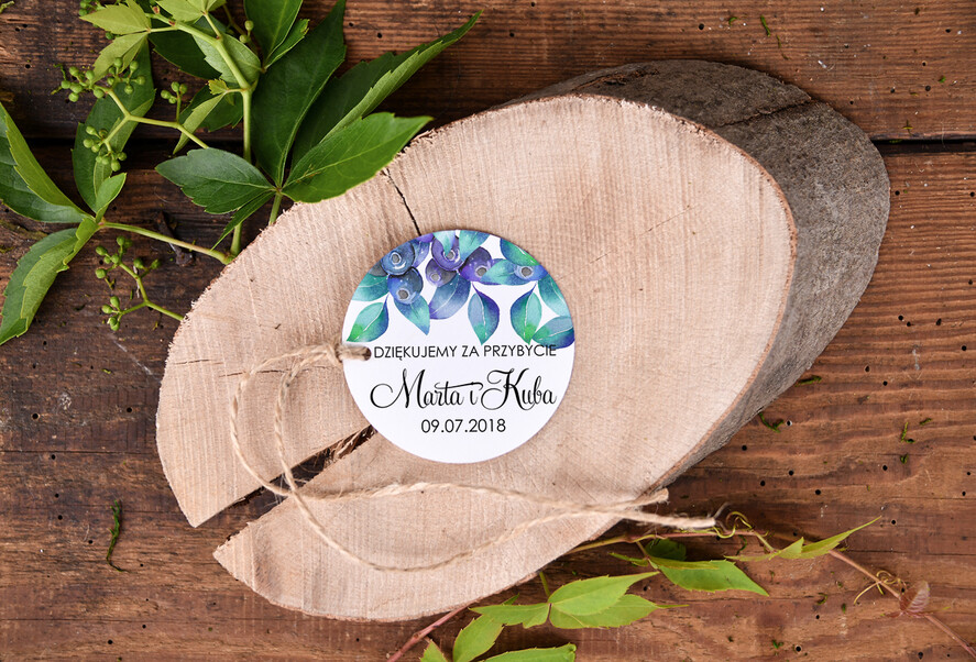Podziękowania dla Gości Weselnych Zawieszki bileciki do prezentów podziekowania dla gosci weselnych, zawieszki do prezentów0