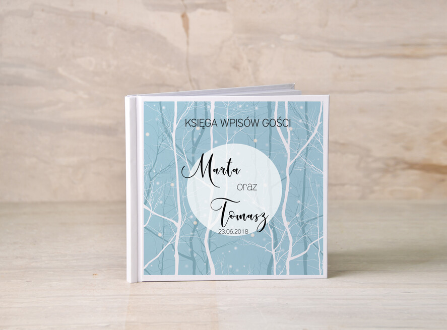 Księgi wpisów gości botaniczne książka na ślub na wpisy gości weselnych, w stylu rustykalnym wasze imiona i treść0
