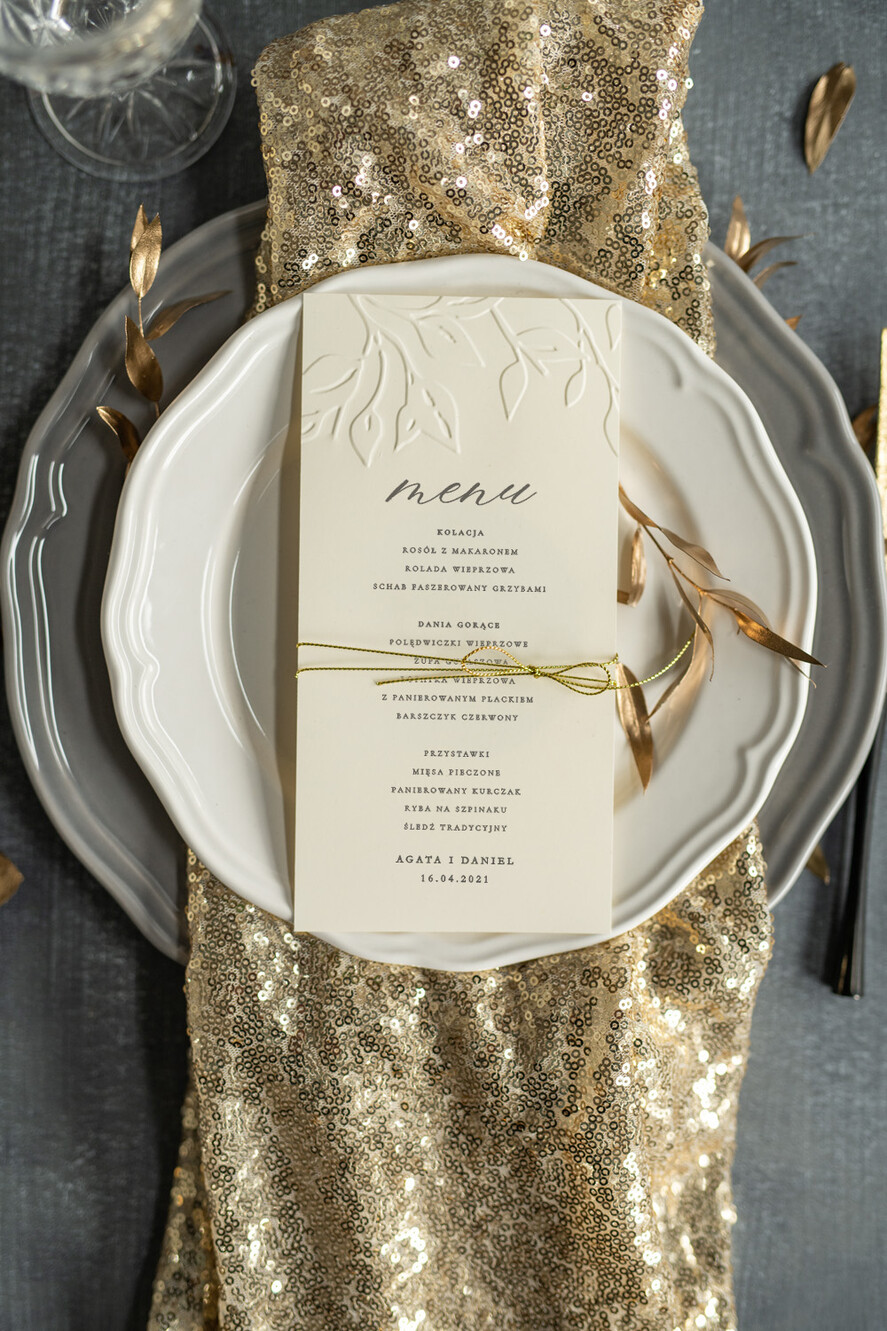 Menu rustykalne ślubne menu karta potraw weselnych, rustykalne eko dowolona tresc1