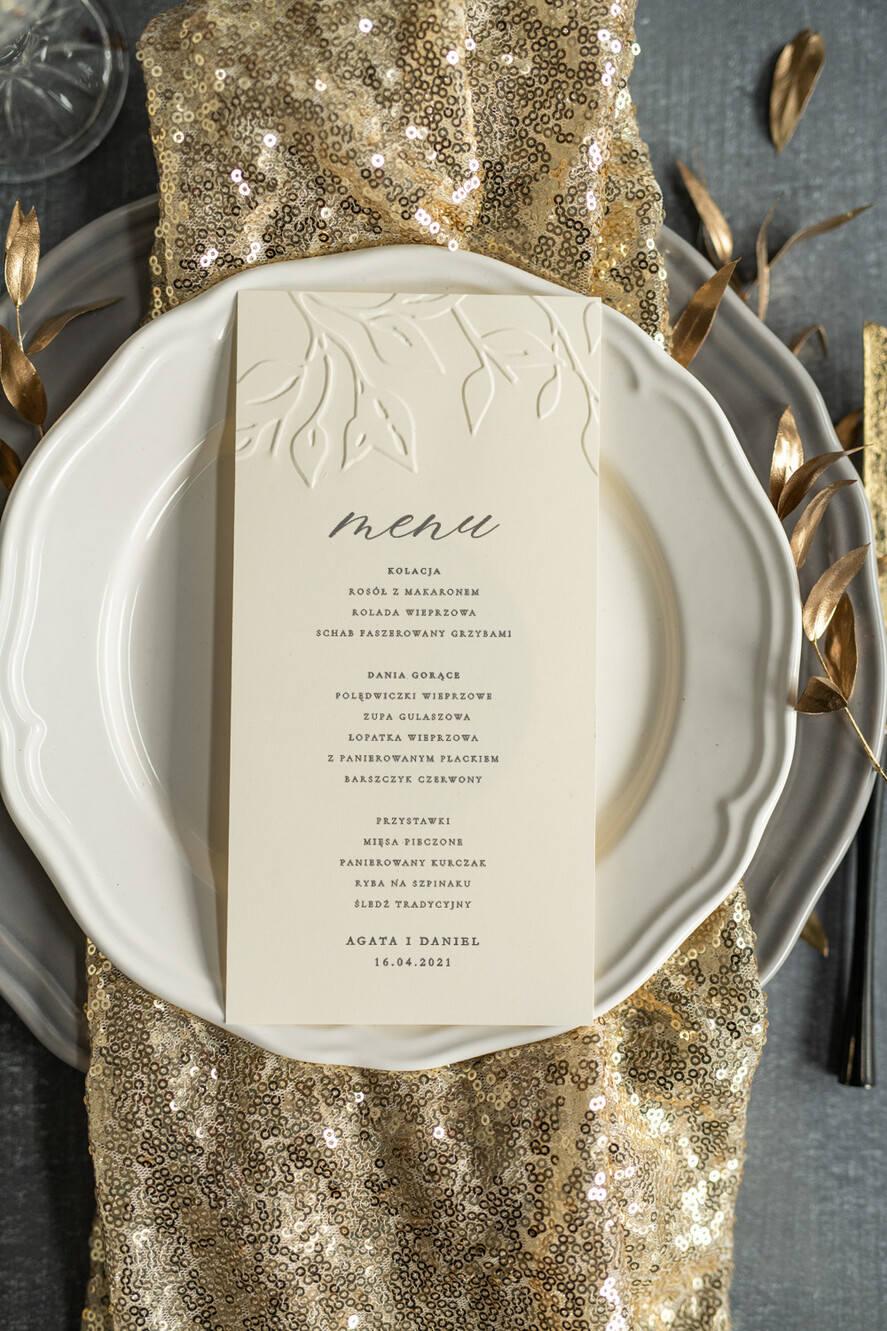 Menu rustykalne ślubne menu karta potraw weselnych, rustykalne eko dowolona tresc2