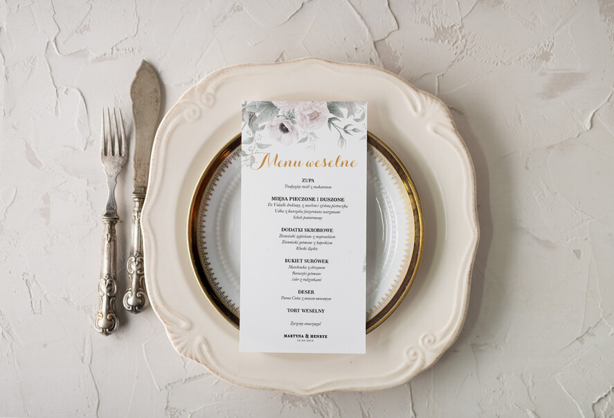 Menu rustykalne menu weselne na stoły karta dań weselnych, rustykalne ekologiczne wasza tresc1
