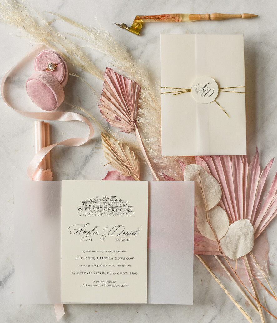 Zaproszenia ślubne Minimalistyczne Proste Zaproszenia Ślubne Minimalistyczne Zaproszenia na Ślub Twoje Miejsce szkicowane Zaproszenie Ślubne Różowe4