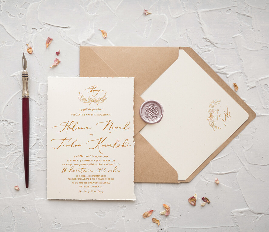 Zaproszenia ślubne Minimalistyczne Minimalistyczne Zaproszenia ślubne Romantyczne Zaproszenie na Ślub Kaligrafia3