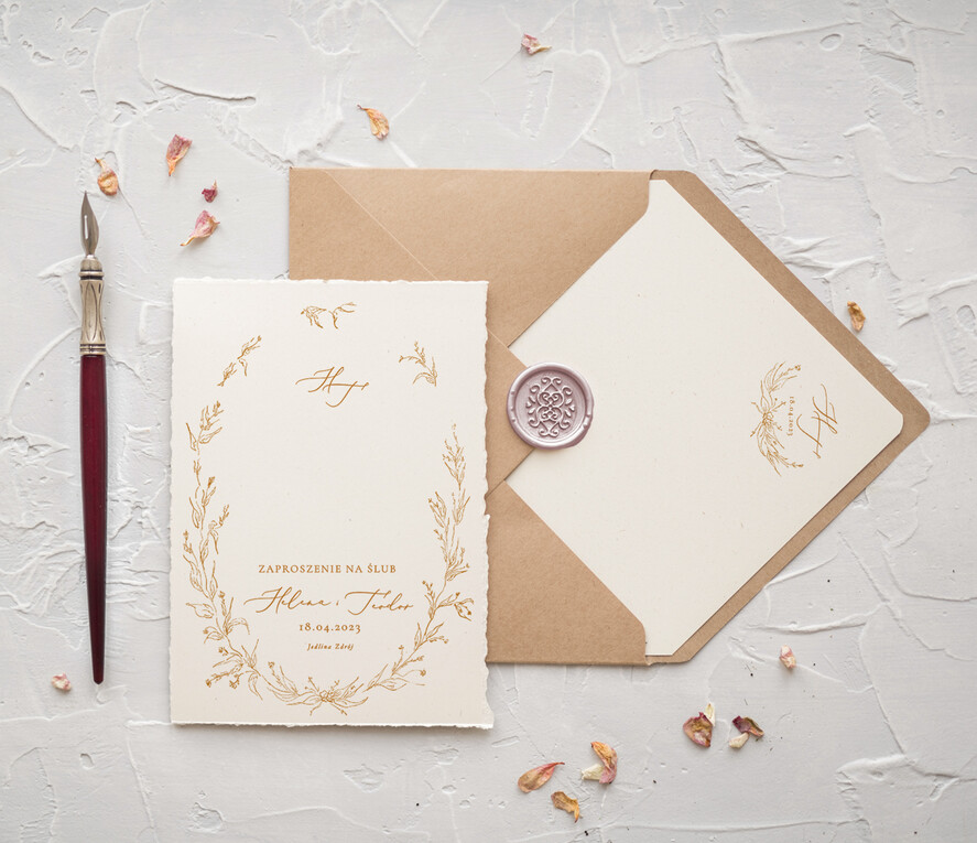 Zaproszenia ślubne Minimalistyczne Minimalistyczne Zaproszenia ślubne Romantyczne Zaproszenie na Ślub Kaligrafia4