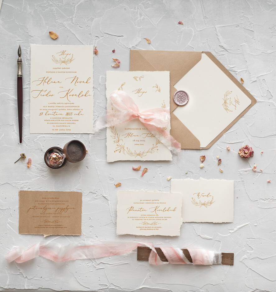 Zaproszenia ślubne Minimalistyczne Minimalistyczne Zaproszenia ślubne Romantyczne Zaproszenie na Ślub Kaligrafia0