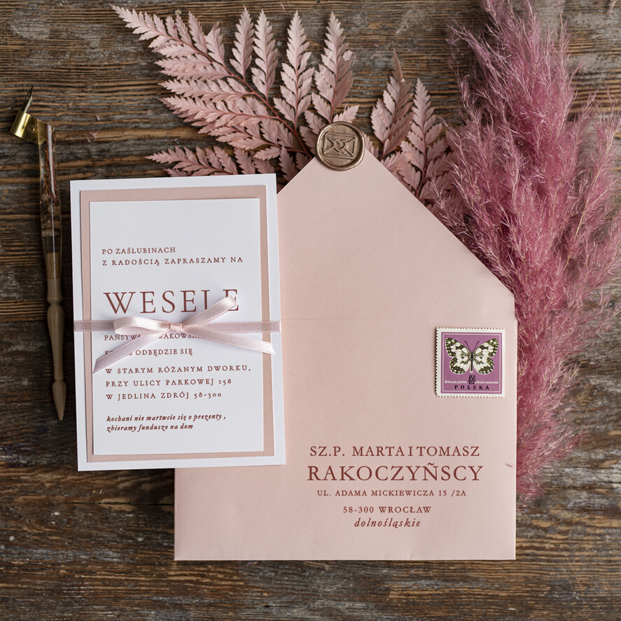Zaproszenia ślubne Minimalistyczne Minimalistyczne Zaproszenia ślubne Romantyczne Zaproszenie na Ślub Eukaliptus2