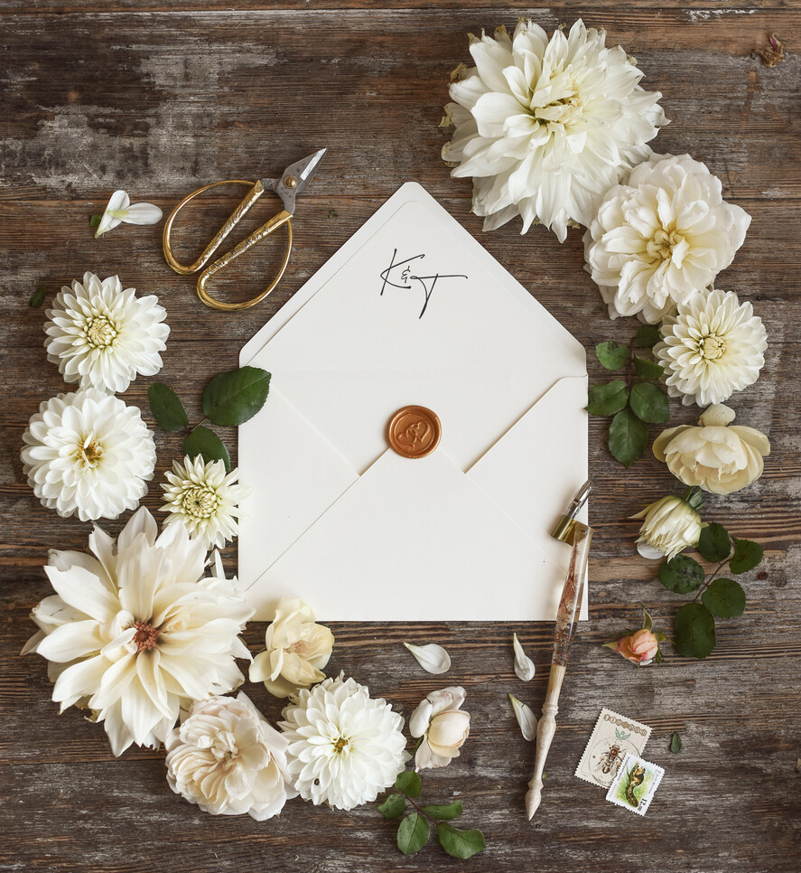 Zaproszenia ślubne Minimalistyczne Proste Zaproszenia Ślubne Minimalistyczne Zaproszenia na Ślub Delikatne Zaproszenie Ślubne Kremowe4