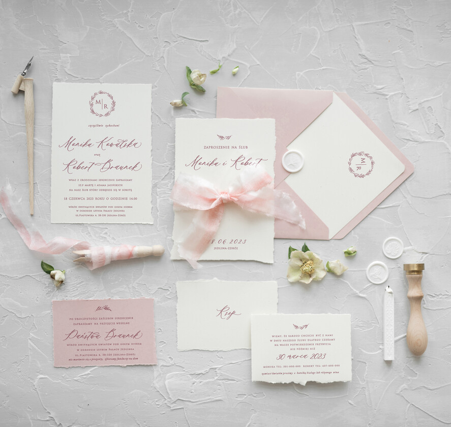 Zaproszenia ślubne Minimalistyczne Minimalistyczne Zaproszenia ślubne Romantyczne Zaproszenie na Ślub Kaligrafia0