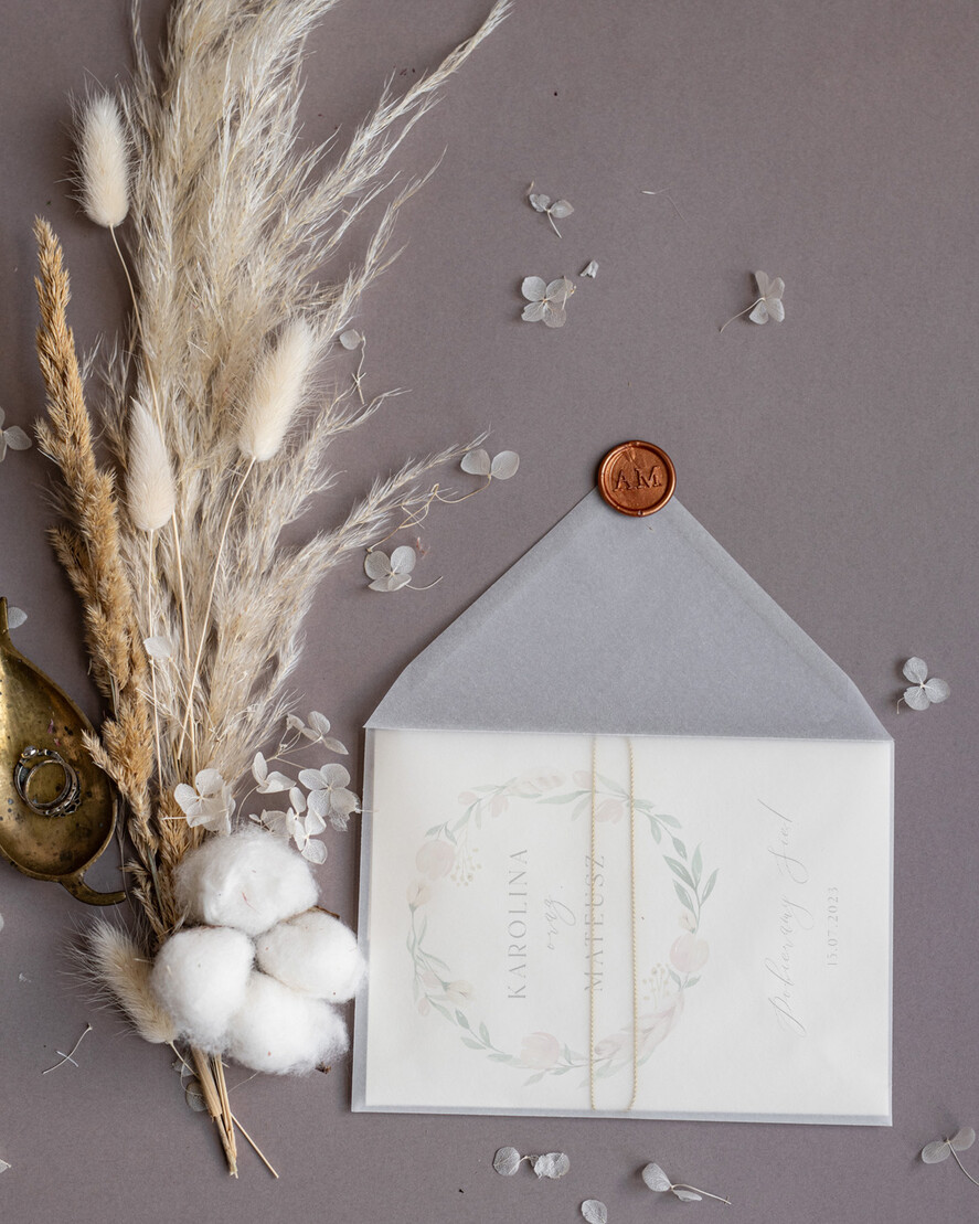 Zaproszenia ślubne Minimalistyczne Boho Zaproszenia Ślubne Składane  Minimalistyczne Zaproszenia na Ślub Delikatne Zaproszenie Ślubne4