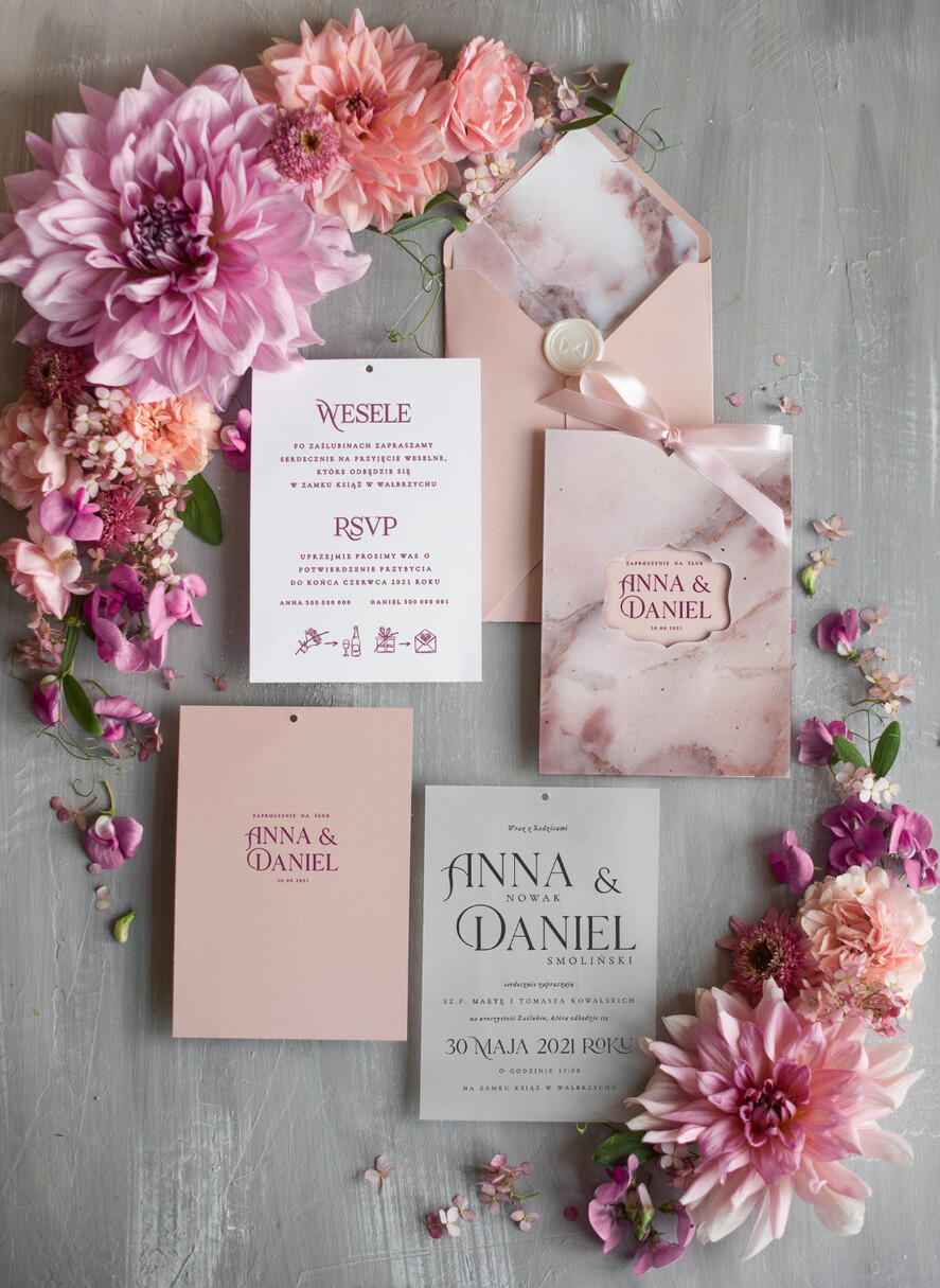 Zaproszenia ślubne Minimalistyczne Proste Zaproszenia Ślubne Marmurkowe  Minimalistyczne Zaproszenia na Ślub Marmur Zaproszenie Ślubne Kremowe3