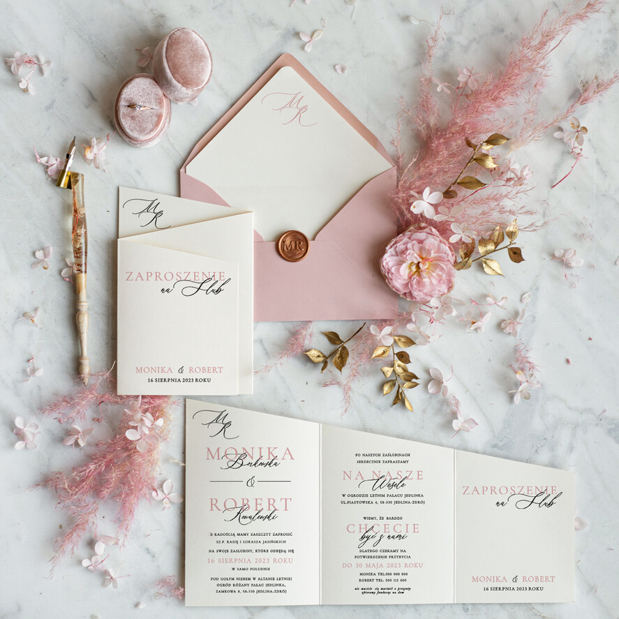 Zaproszenia ślubne Minimalistyczne najpiękniejsze zaproszenia ślubne, idealne na wesele w plenerze, delikatne i proste zaproszenia na ślub0