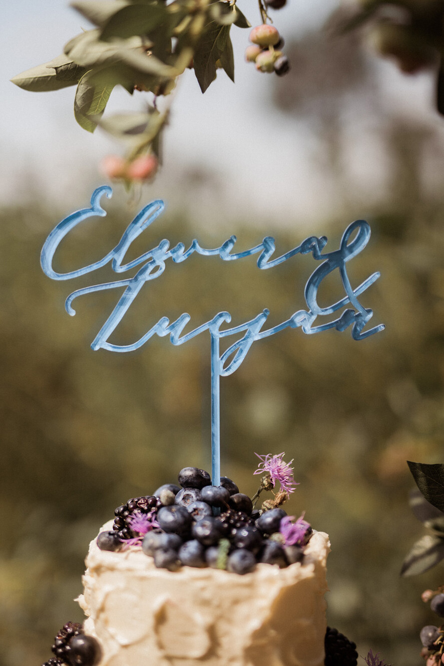 Figurki na tort / cake topper statuetki akryl kolorowy topper na tort weselny4