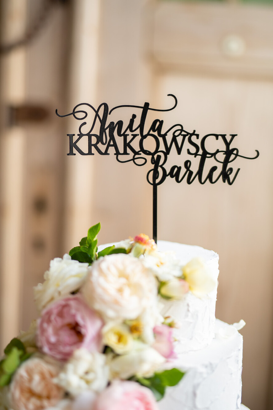 Figurki na tort / cake topper statuetki akryl dekoracje tortu   4