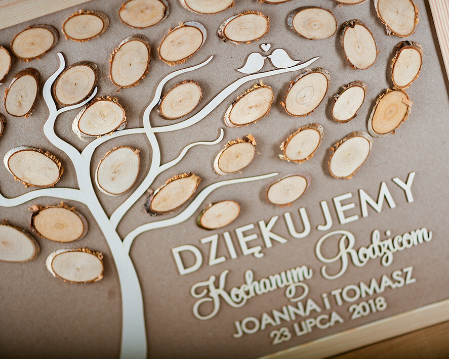 Prezenty, Podziękowania dla Rodziców Podziękowania dla rodziców w ramie drzewko podziękowania ślubne dla rodziców prezenty dla mamy i taty z okazji ślubu   5