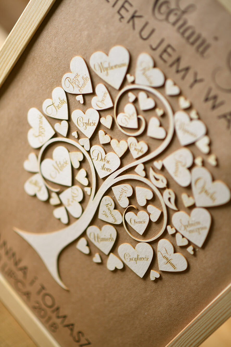 Prezenty, Podziękowania dla Rodziców Podziękowania dla rodziców w ramie drzewko serca podziękowania ślubne dla rodziców prezenty dla mamy i taty z okazji ślubu2