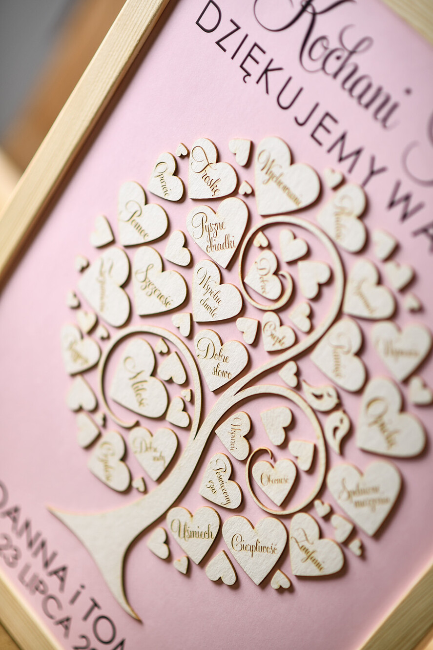 Prezenty, Podziękowania dla Rodziców Podziękowania dla rodziców w ramie ślubne upominki dla rodziców podziękowania dla rodziców prezenty od młodej pary  3