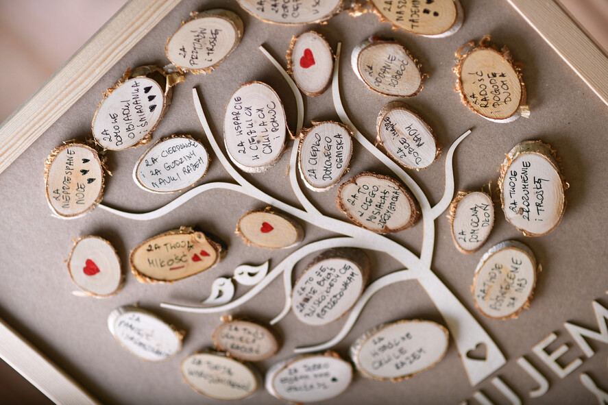 Prezenty, Podziękowania dla Rodziców Podziękowania dla rodziców w ramie pamiątki ślubne dla rodziców, na rustykalne wesele rama drzewko4