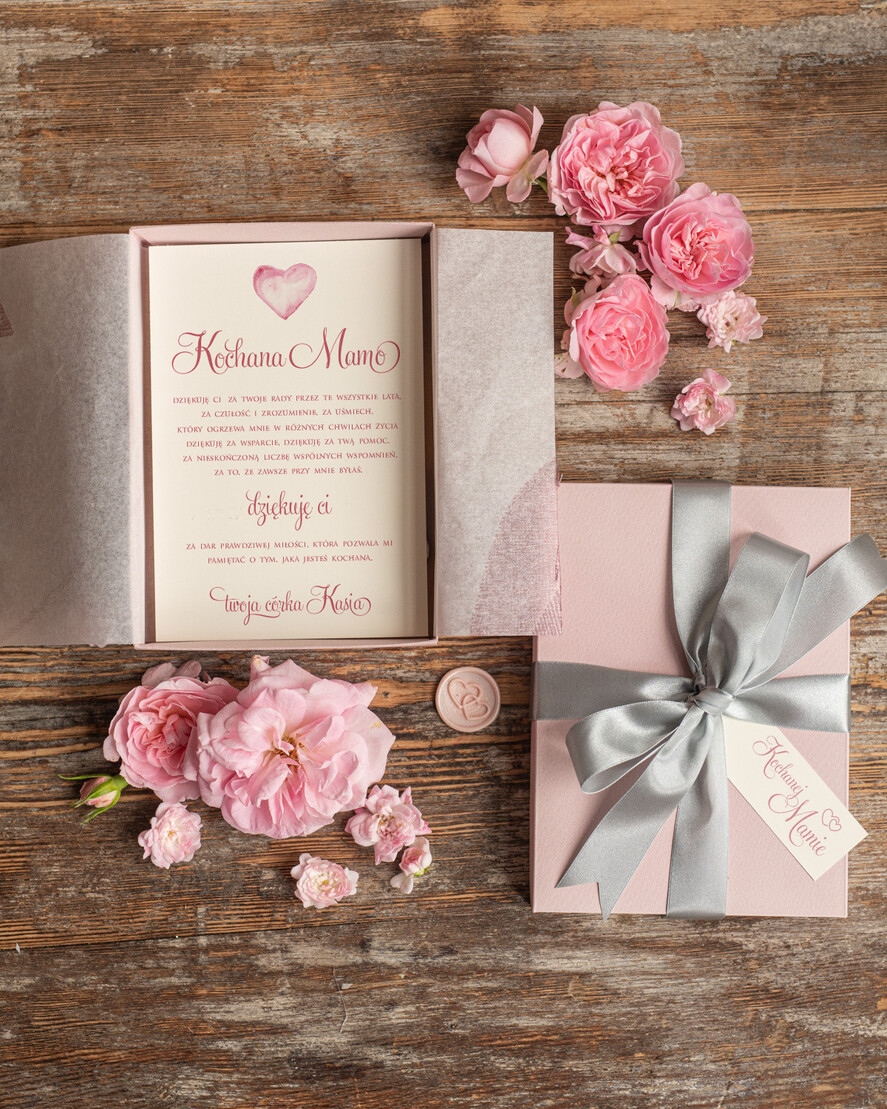 Prezenty, Podziękowania dla Rodziców Zestawy dla Rodziców w pudełku oryginalne prezenty dla rodziców na ślub zegarek prezent dla Mamy 8