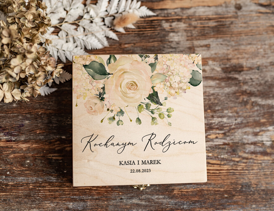 Prezenty, Podziękowania dla Rodziców Zestawy dla Rodziców w pudełku prezent dla rodziców na wesele skrzynka wasze podziekowania dla rodziców  3