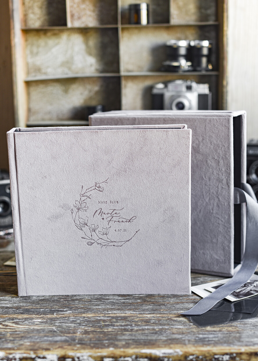 Albumy ślubne Pudełka na zdjęcia  album na zdjęcia  Welurowy Presonalizowany  album na zdjęcia Ślubne - Fotoalbum Ślubny w Pokrowcu Na zdjęcia z Instaxa Ankiety Ksiega wpisów0