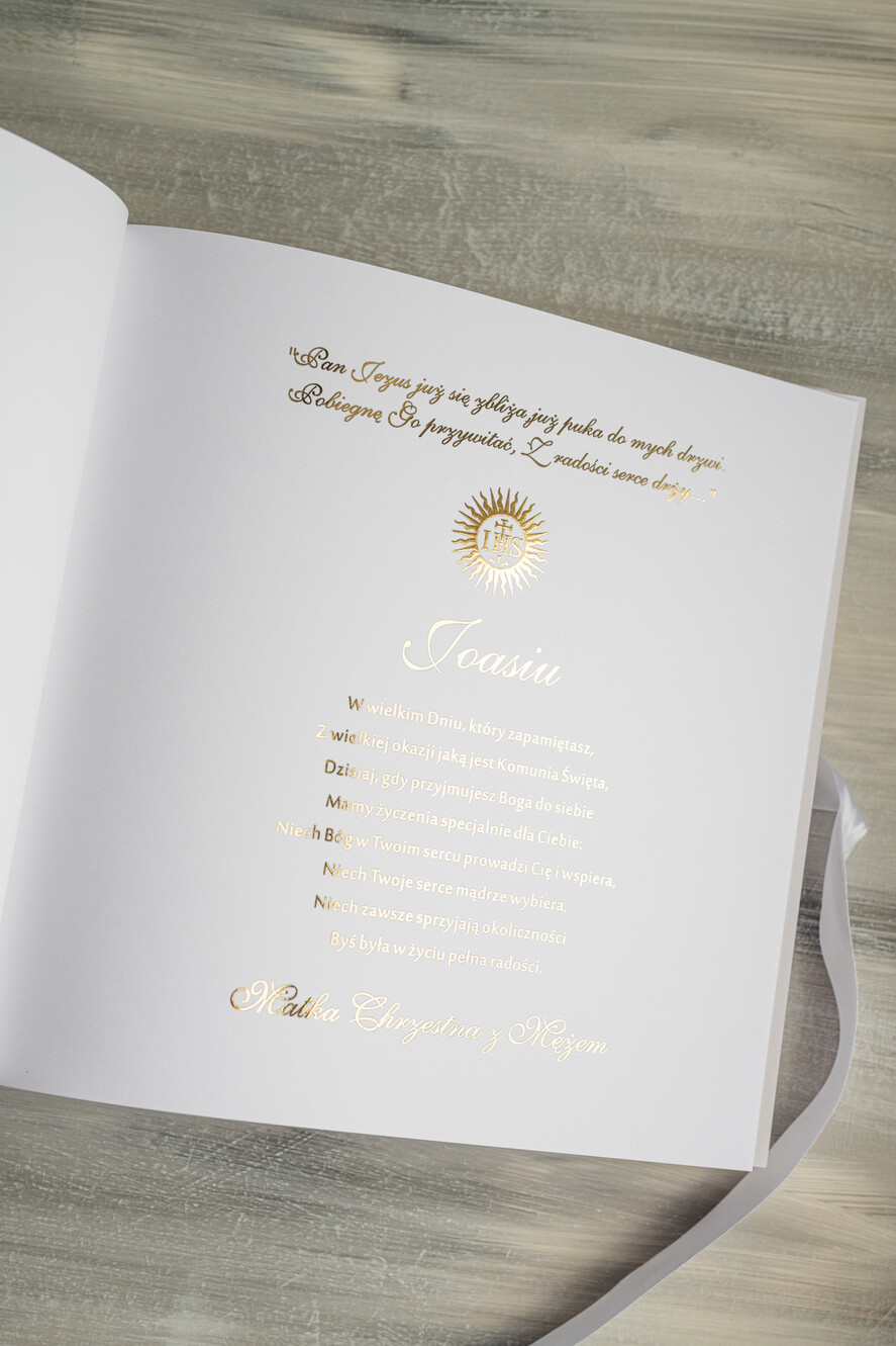 Albumy ślubne Pudełka na zdjęcia  album na zdjęcia  Pamiątka Pierwszej Komunii Świętej, Personalizowany Album na zdjęcia, Prezent na Pierwszą Komunię Świętą, Biały Welurowy Album na Zdjęcia14