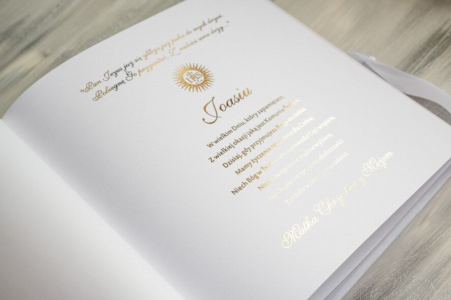 Albumy ślubne Pudełka na zdjęcia  album na zdjęcia  Pamiątka Pierwszej Komunii Świętej, Personalizowany Album na zdjęcia, Prezent na Pierwszą Komunię Świętą, Biały Welurowy Album na Zdjęcia15