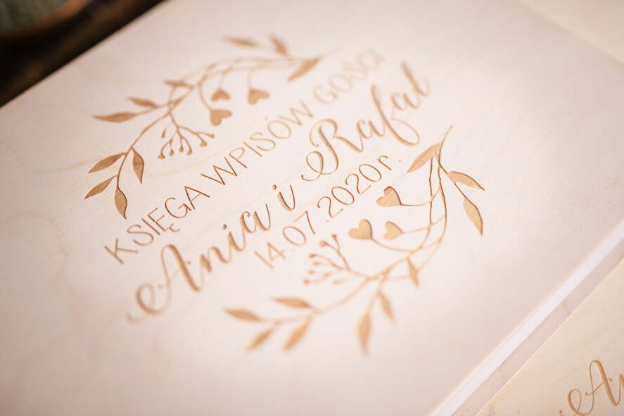 Albumy ślubne Pudełka na zdjęcia  album na zdjęcia  rustykalny drewniany album ślubny 3