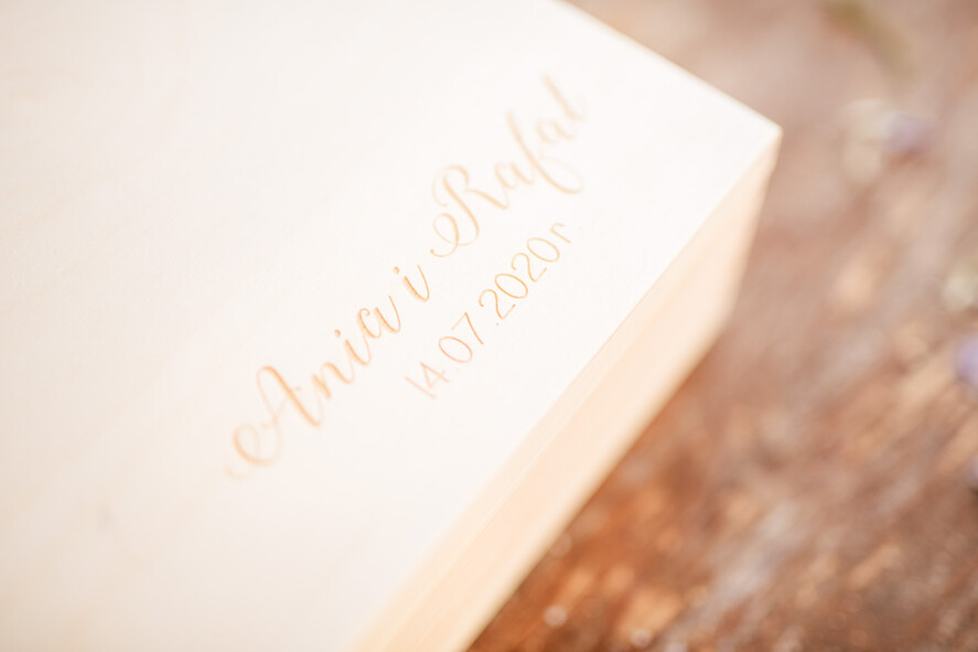 Albumy ślubne Pudełka na zdjęcia  album na zdjęcia  rustykalny drewniany album ślubny 7