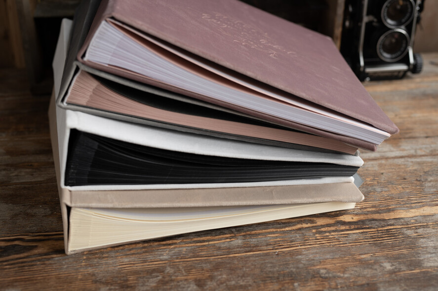 Albumy ślubne Pudełka na zdjęcia  album na zdjęcia  album do wklejania zdjęć duże kartki wybierz kolor kartek19