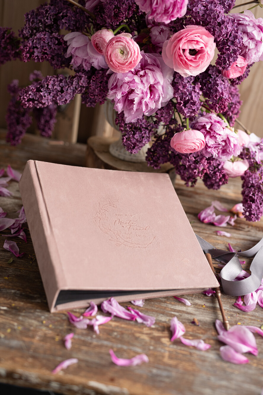 Albumy ślubne Pudełka na zdjęcia  album na zdjęcia  piękny album ślubny pamiątka ślubna welurowy album 4