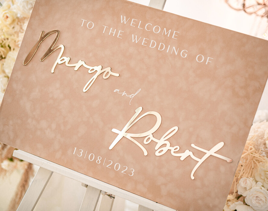Plany stołów Glamour welurowe tablica powitalna slubna glamour, elegancka welurowa plansza powitanie gości na Weselu, rama powitanie na weselu7