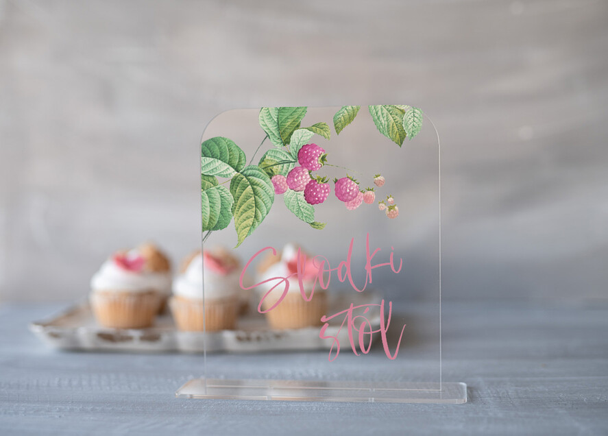 Numery na stół Akryl numerek na stół weselny eleganckie najpiękniejsze przezroczysty akryl1