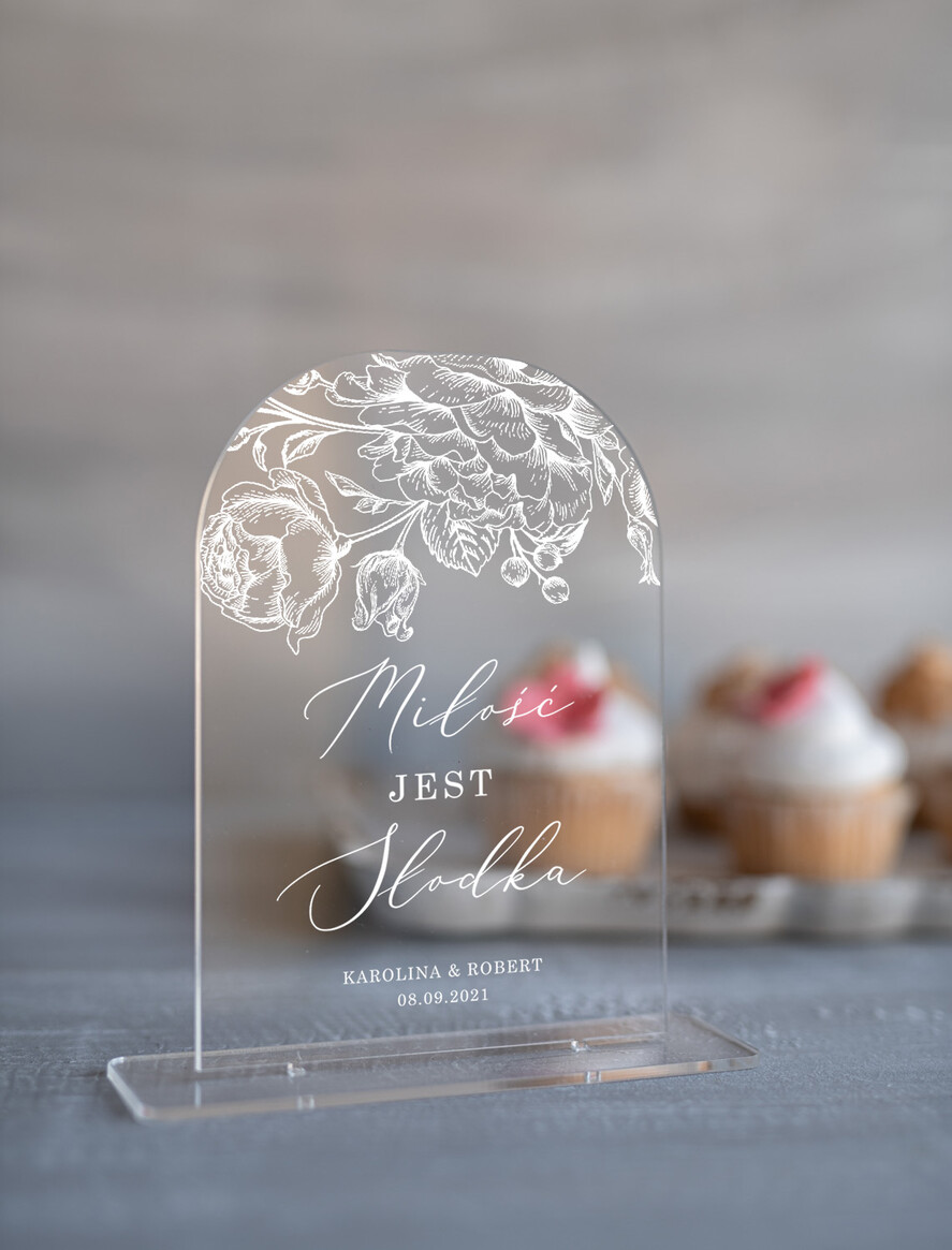 Numery na stół Akryl nowoczesny numerek na stół weselny eleganckie najpiękniejsze przezroczysty akryl0
