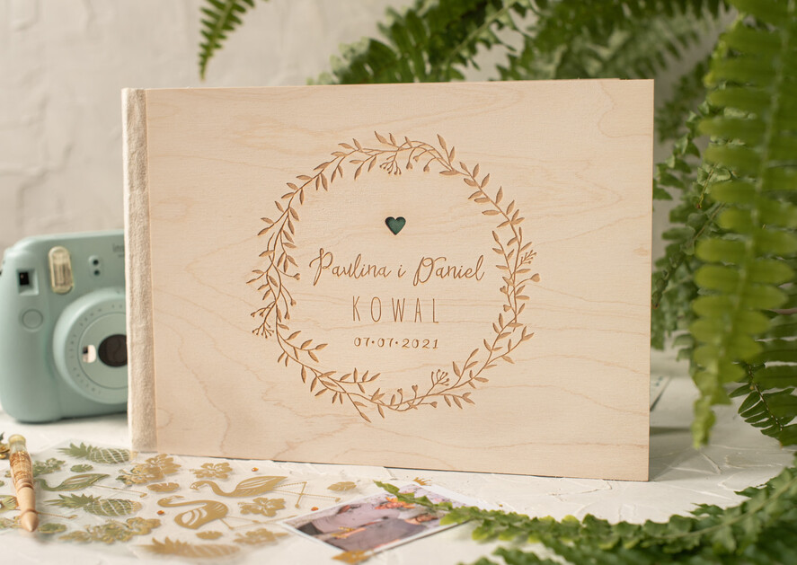 Księgi wpisów gości welurowe oryginalna księga gości na wesele, duża welurowa3