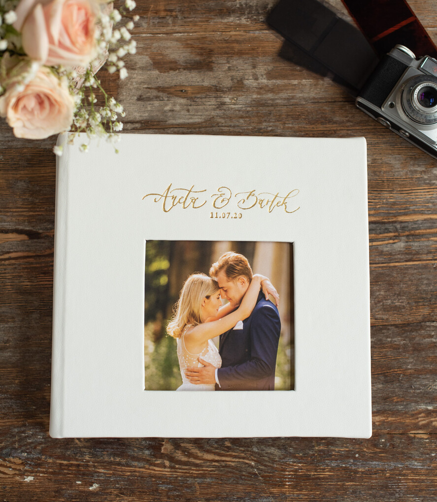 Księgi wpisów gości welurowe duża ksiega pamiątkowa ze zdjęciem księga wpisów gości 2