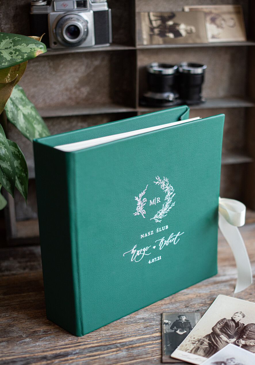 Księgi wpisów gości welurowe księga wpisów gości skórzana zielona, na życzenia zdjęcia z fotobudki, pamiątkowa księga Gości 8