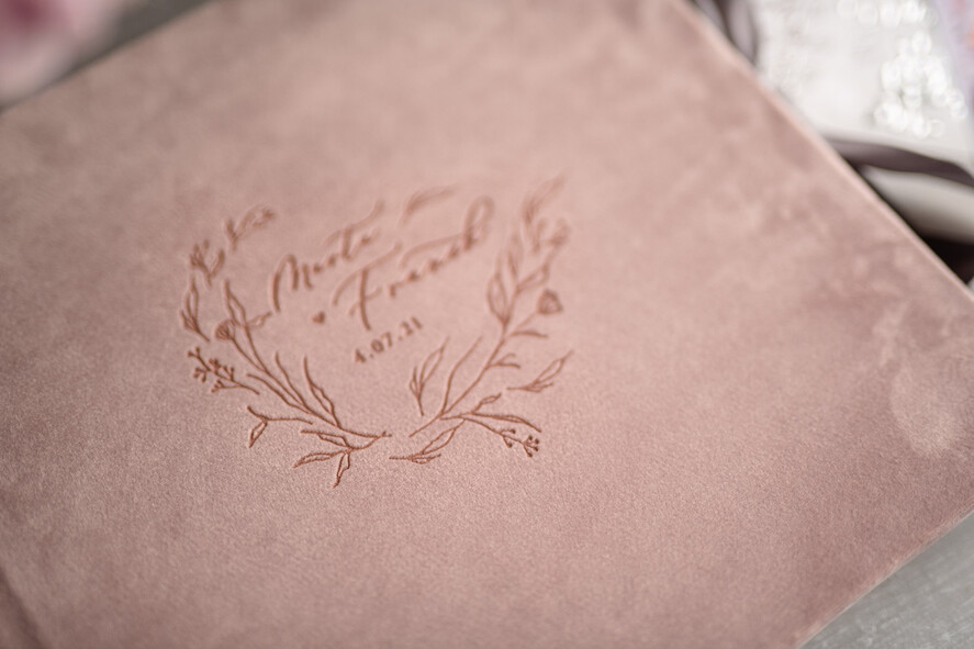 Księgi wpisów gości welurowe piękna welurowa ksiega gosci weselnych  księga wpisów  gosci na zdjęcia z fotobudki, welur pudrowy róż 5