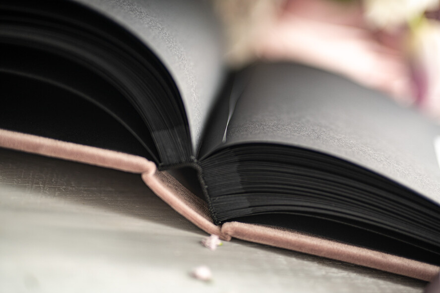 Księgi wpisów gości welurowe piękna welurowa ksiega gosci weselnych  księga wpisów  gosci na zdjęcia z fotobudki, welur pudrowy róż 9