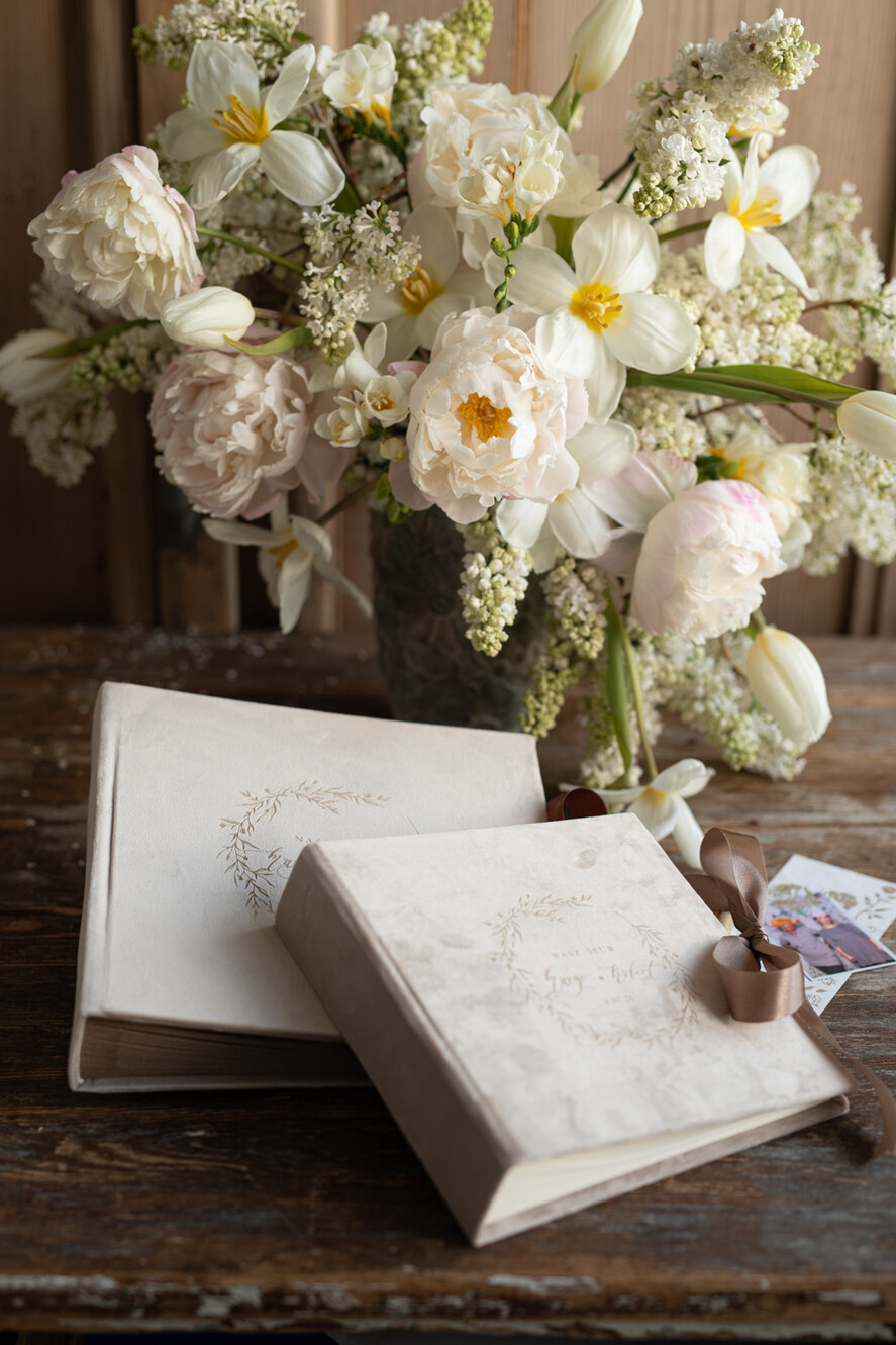 Księgi wpisów gości welurowe duży welurowy fotoalbum ślubny i ksiega gosci weselnych w jednym zdjęcia z instaxa i zyczenia   13