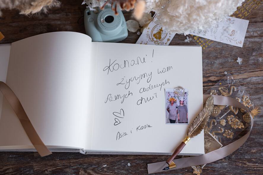 Księgi wpisów gości welurowe ksiega gosci na zdjecia, ręcznie szyta księga wpisów gości, welurowa okładka złote napisy 5