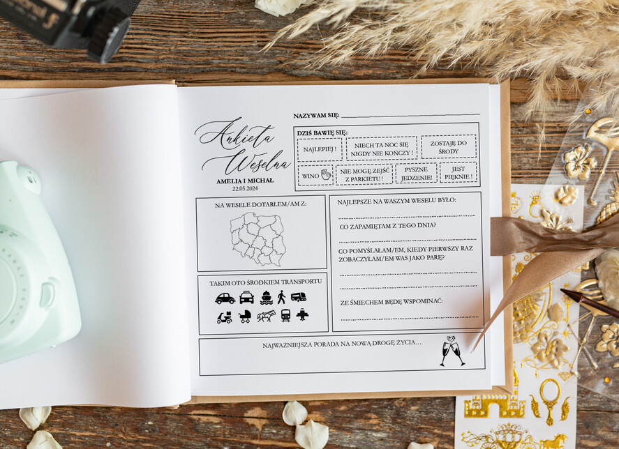 Księgi wpisów gości welurowe welurowa, aksamitna księga gości, złote napisy na okładce, księga pamiątkowa na wesele i wpisy gosci weselnych, duża welurowa4